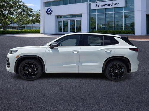 Opal White Pearl 2026 Volkswagen Tiguan 2.0T SE R-Line Black