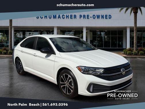 Pure White 2023 Volkswagen Jetta 1.5T Sport