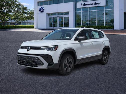 Pure White 2026 Volkswagen Taos 1.5T S