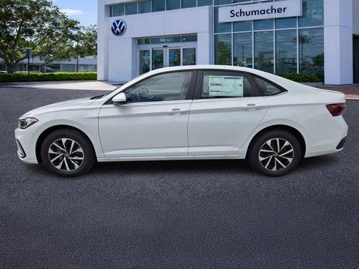 Pure White 2026 Volkswagen Jetta 1.5T S