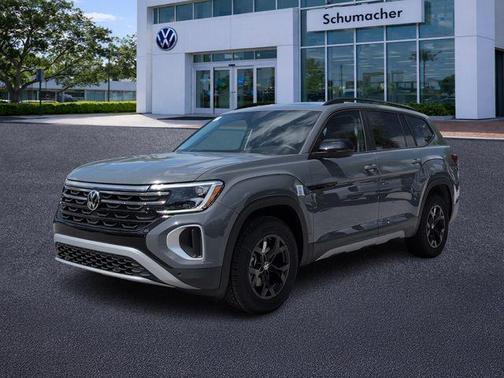 Pure Gray 2026 Volkswagen Atlas 2.0T Peak Edition