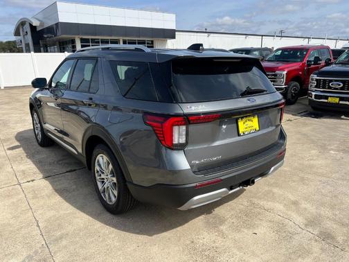 Gray 2026 Ford Explorer Platinum