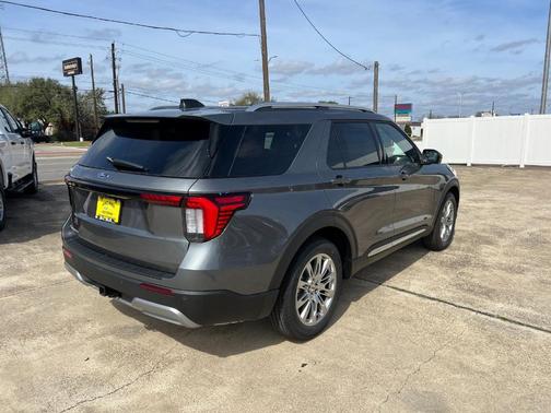 Gray 2026 Ford Explorer Platinum