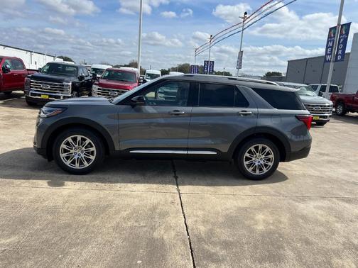 Gray 2026 Ford Explorer Platinum