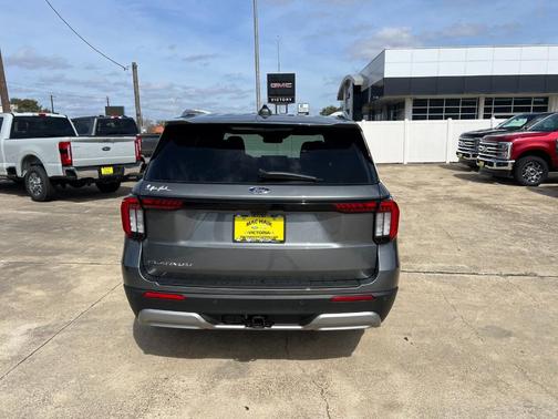 Gray 2026 Ford Explorer Platinum