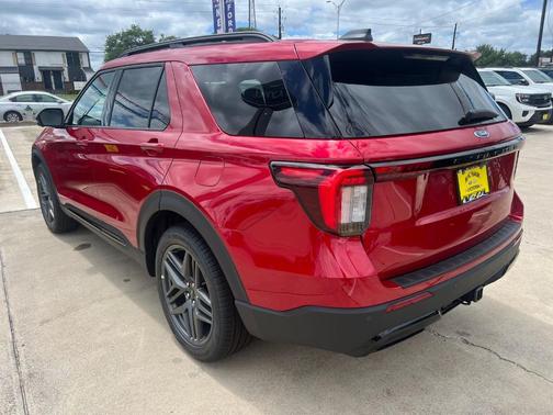 Red 2026 Ford Explorer ST-Line
