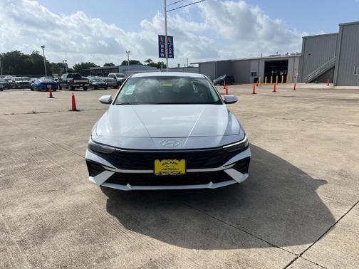 White 2025 Hyundai ELANTRA HEV Blue