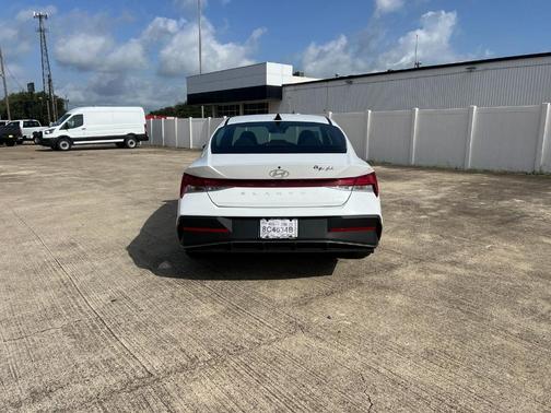 White 2025 Hyundai ELANTRA HEV Blue