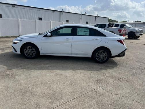 White 2025 Hyundai ELANTRA HEV Blue