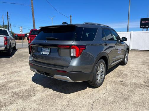 Gray 2026 Ford Explorer Platinum