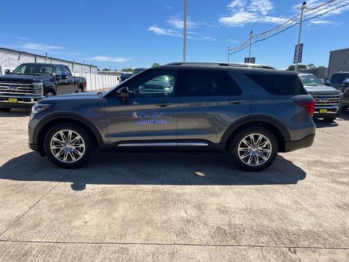Gray 2026 Ford Explorer Platinum