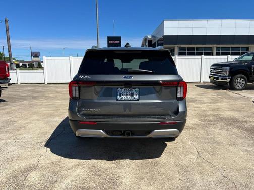 Gray 2026 Ford Explorer Platinum