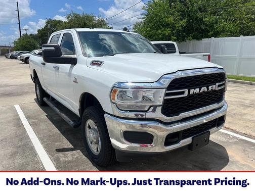 Bright White Clearcoat 2024 RAM 3500 Tradesman