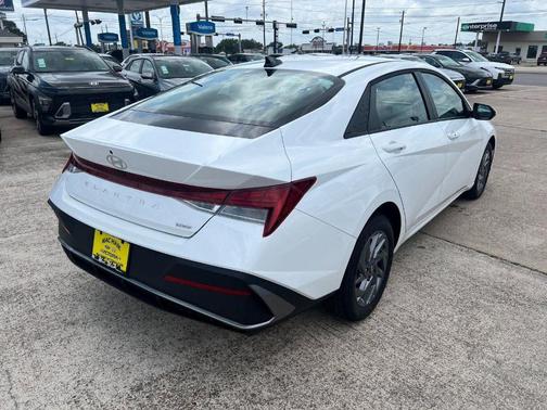 White 2025 Hyundai ELANTRA HEV Blue