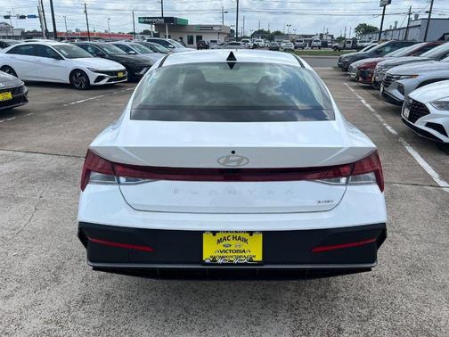 White 2025 Hyundai ELANTRA HEV Blue