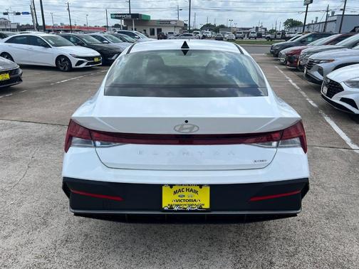 White 2025 Hyundai ELANTRA HEV Blue