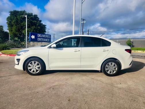 Clear White 2023 Kia Rio LX