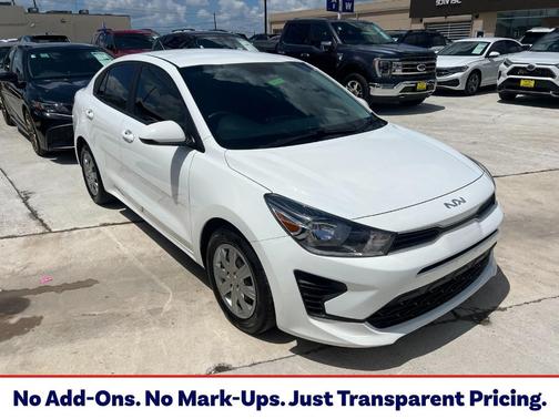 Clear White 2023 Kia Rio LX