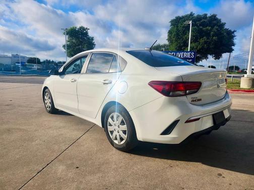 Clear White 2023 Kia Rio LX