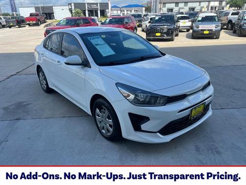 Clear White 2023 Kia Rio LX