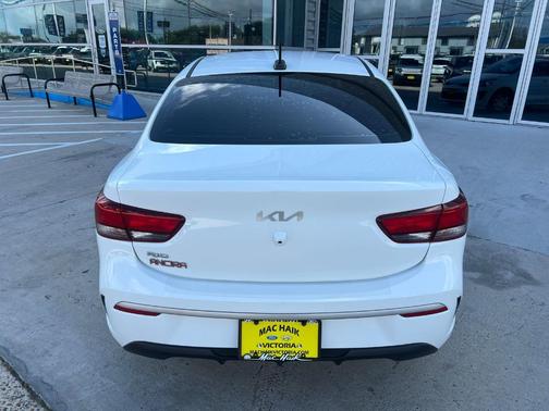 Clear White 2023 Kia Rio LX