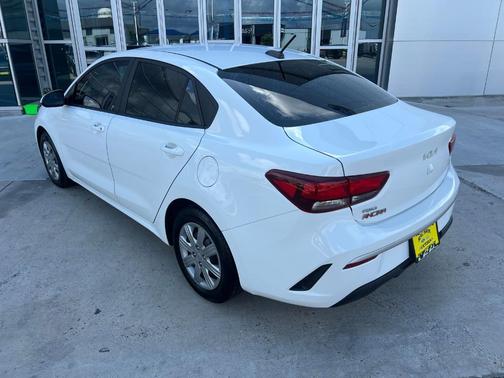 Clear White 2023 Kia Rio LX