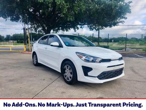 Clear White 2023 Kia Rio LX