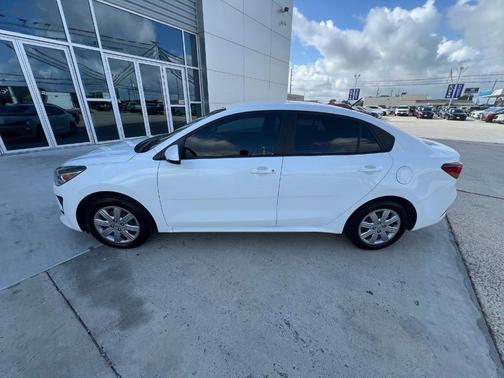 Clear White 2023 Kia Rio LX