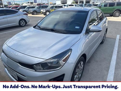 Silky Silver 2022 Kia Rio S