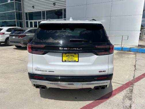 White Frost Tri-Coat 2024 GMC Acadia Denali