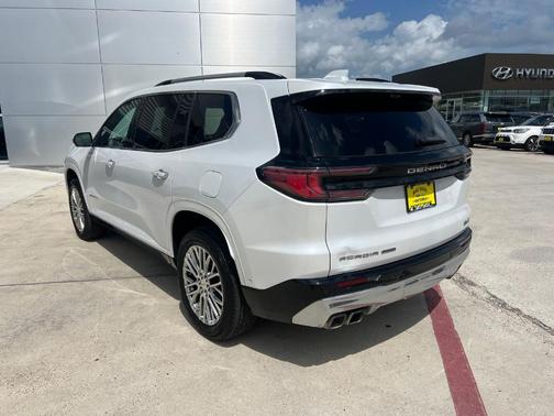 White Frost Tri-Coat 2024 GMC Acadia Denali