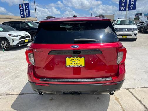 Red Metallic 2023 Ford Explorer ST-Line