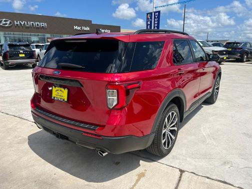 Red Metallic 2023 Ford Explorer ST-Line