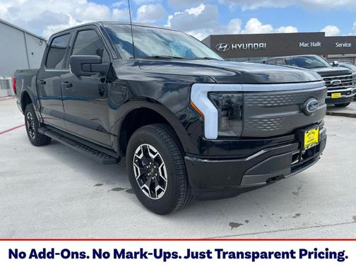 Black Metallic 2023 Ford F-150 Lightning XLT