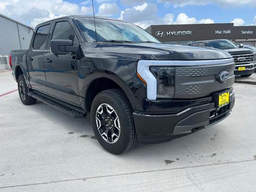 Black Metallic 2023 Ford F-150 Lightning XLT