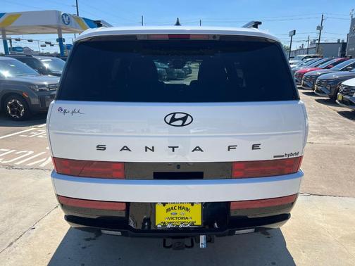 White 2026 Hyundai SANTA FE HEV Calligraphy