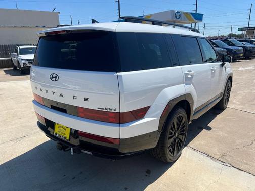 White 2026 Hyundai SANTA FE HEV Calligraphy