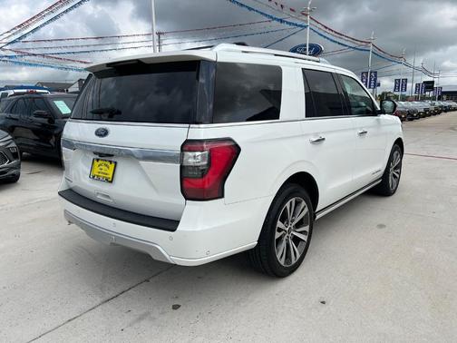 White Metallic 2021 Ford Expedition Platinum