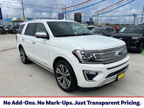 White Metallic 2021 Ford Expedition Platinum