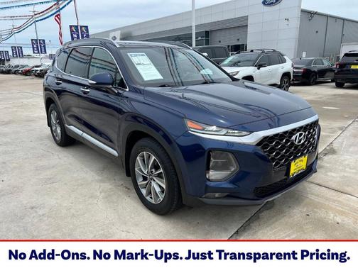 Stormy Blue 2020 Hyundai SANTA FE 2.4 SEL