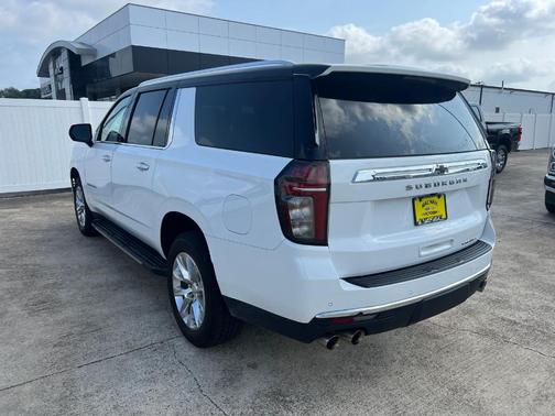 Summit White 2023 Chevrolet Suburban Premier
