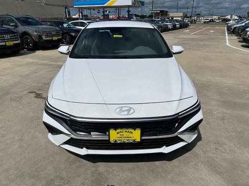Serenity White Pearl 2026 Hyundai ELANTRA HEV Blue