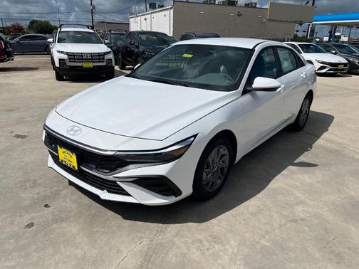 Serenity White Pearl 2026 Hyundai ELANTRA HEV Blue
