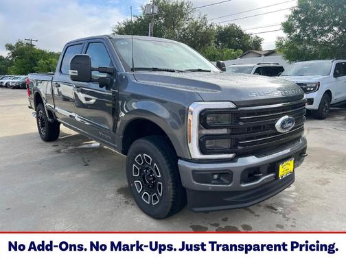 Gray 2026 Ford F-250 Platinum