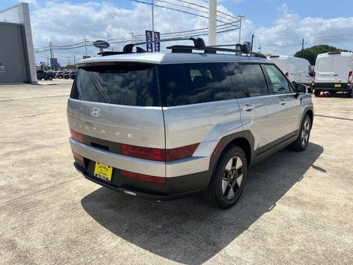 Shimmering Silver 2026 Hyundai SANTA FE HEV SEL