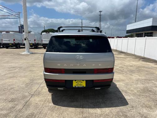 Shimmering Silver 2026 Hyundai SANTA FE HEV SEL