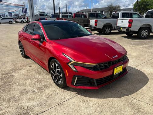 Runway Red 2025 Kia K5 EX