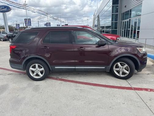 Burgundy 2019 Ford Explorer XLT