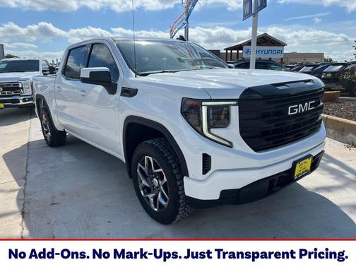 Summit White 2022 GMC Sierra 1500 SLE