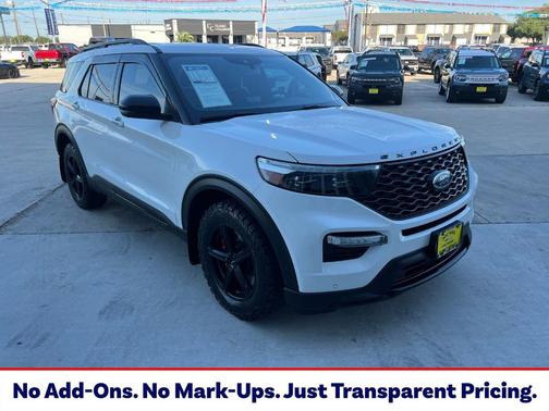 White Metallic 2020 Ford Explorer ST